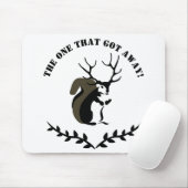 テンポイントアントラー付きブラックリス マウスパッド (マウス)