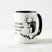 テンポイントアントラー付きブラックリス マグカップ (正面右)