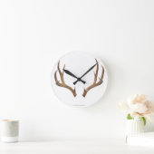 テンポイントディアー ラウンド壁時計 (ホーム)