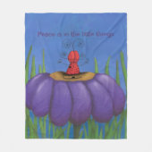 テンポウオ フリースブランケット (正面)