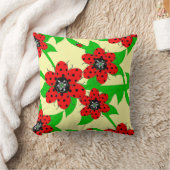 テンポウムシ花 クッション (ブランケット)