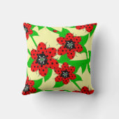 テンポウムシ花 クッション (裏面)