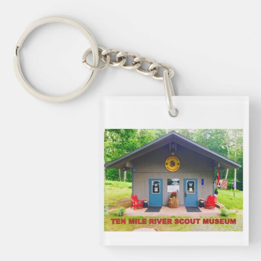 テンマイルリバースカウトミュージアムフロントキーチェーン キーホルダー (正面)