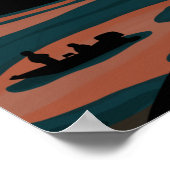 テンマイルレイクサンセット ポスター (角)