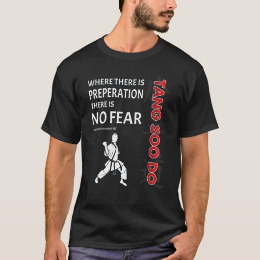 テン・スー・ドーのTシャツ 空手 武道 ギフト Tシャツ (正面)