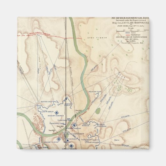 テン・フィート・ロセクランス マグネット (正面)