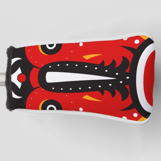 テークマスク ゴルフヘッドカバー (正面)