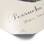 テートブルーのパールチェ フォトプリント            (角)