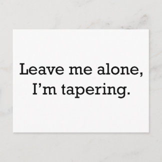 テーパリング ポストカード