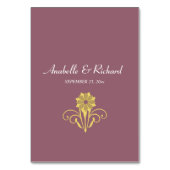 テーブエレガントルビクトリアン・カード番号 テーブルナンバー (裏面)