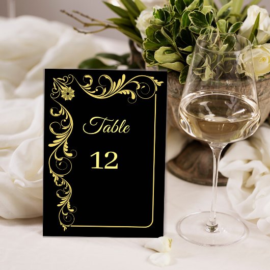 テーブエレガントルビクトリアン・カード番号 テーブルナンバー