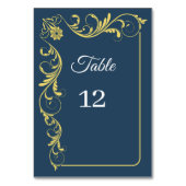 テーブエレガントルビクトリアン・カード番号 テーブルナンバー (正面)