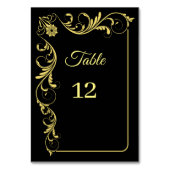 テーブエレガントルビクトリアン・カード番号 テーブルナンバー (正面)