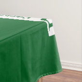テーブカスタムルカバーのロゴビジネスのトレードショーグリーン テーブルクロス (インサイチュ)