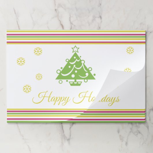 テーブカラフルルデコ ペーパーパッド (折り畳み)