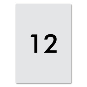 テーブルいいえ テーブルナンバー