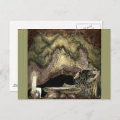 テーブルに座るプリンセスとトロール ポストカード (正面/裏面)