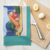 テーブルに違うとって何か キッチンタオル (四つ折り)