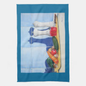 テーブルに違うとって何か キッチンタオル (縦)