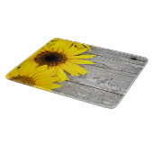 テーブルのひまわり カッティングボード (角)