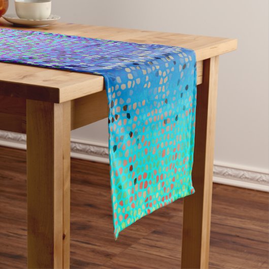 テーブルのランナーのグリッターのスターダスト ショートテーブルランナー (インサイチュ)