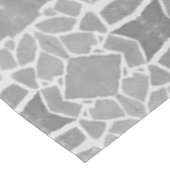 テーブルのランナーの灰色白の石はモザイク模様をタイルを張ります ロングテーブルランナー (コーナー)