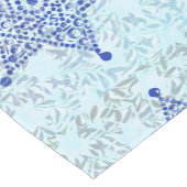 テーブルのランナーダビデの星 ショートテーブルランナー (コーナー)