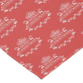 テーブルのランナーメリーなクリスマス ミディアムテーブルランナー (コーナー)