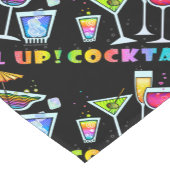 テーブルのランナー-カクテル! ガラス ショートテーブルランナー (コーナー)