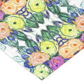 テーブルのランナーPolycromatic ショートテーブルランナー (コーナー)