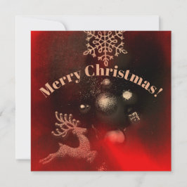 テーブルの上のクリスマスの飾り付け