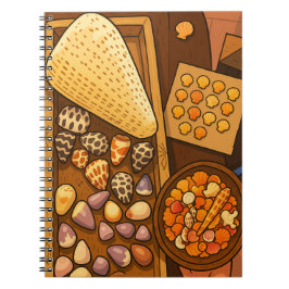 テーブルの上の宝物 ノートブック