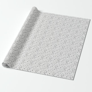 テーブルの上の食べ物 ラッピングペーパー