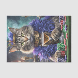 テーブルの女王ネコ遊のカード 薄葉紙