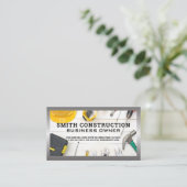 テーブルの建築ツール 名刺 (スタンド正面)