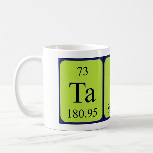 テーブルの期間別テーブル名mag コーヒーマグカップ (左)