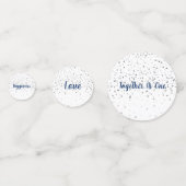 テーブルの紙吹雪結婚式 コンフェッティ (裏面)