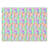 テーブルの織物の誕生会 テーブルクロス (正面(横))