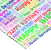 テーブルの織物の誕生会 テーブルクロス (アングル)