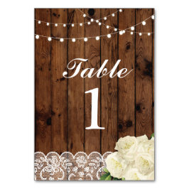 テーブルは結婚式のレースカード表示に番号を付けます テーブルナンバー