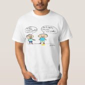 テーブルは、価値Tシャツ回りました Tシャツ (正面)