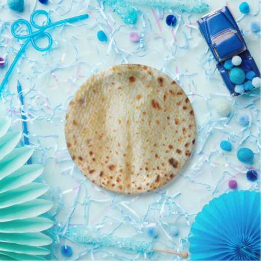 テーブルを左の愛で包む ペーパープレート (パーティー)