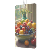 テーブルオイル塗装にフルーツクラシカルのボウル カーエアーフレッシュナー (左)