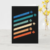 テーブルカラフルトップサイコロ カード (黄色い花)