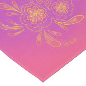 テーブルカラフルランナー ミディアムテーブルランナー (コーナー)