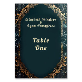 テーブルカード番号フローラデザイン テーブルナンバー