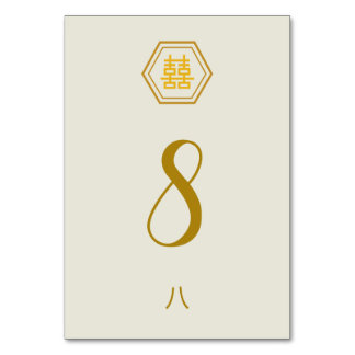 テーブルカード番号 – ダブルハピネス テーブルナンバー