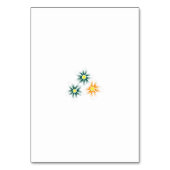 テーブルカード (正面)