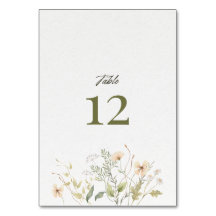 テーブルカード