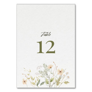 テーブルカード